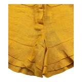 La Stupenderia Short Tinta Unita con Elastico In Vita per Bambina TJBR72O GIALLO OCRA LA STUPENDERIA 