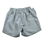 La Stupenderia Short Tinta Unita con Elastico In Vita per Neonata TJBR74X AZZURRO LA STUPENDERIA 