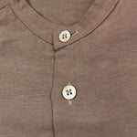 La Stupenderia Camicia Tinta Unita Manica Lunga  per Neonato TJCM75 MARRONE LA STUPENDERIA 