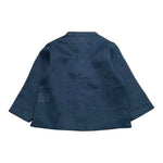 La Stupenderia Camicia Tinta Unita con Manica Lunga per Neonato TJCM7 BLU LA STUPENDERIA 