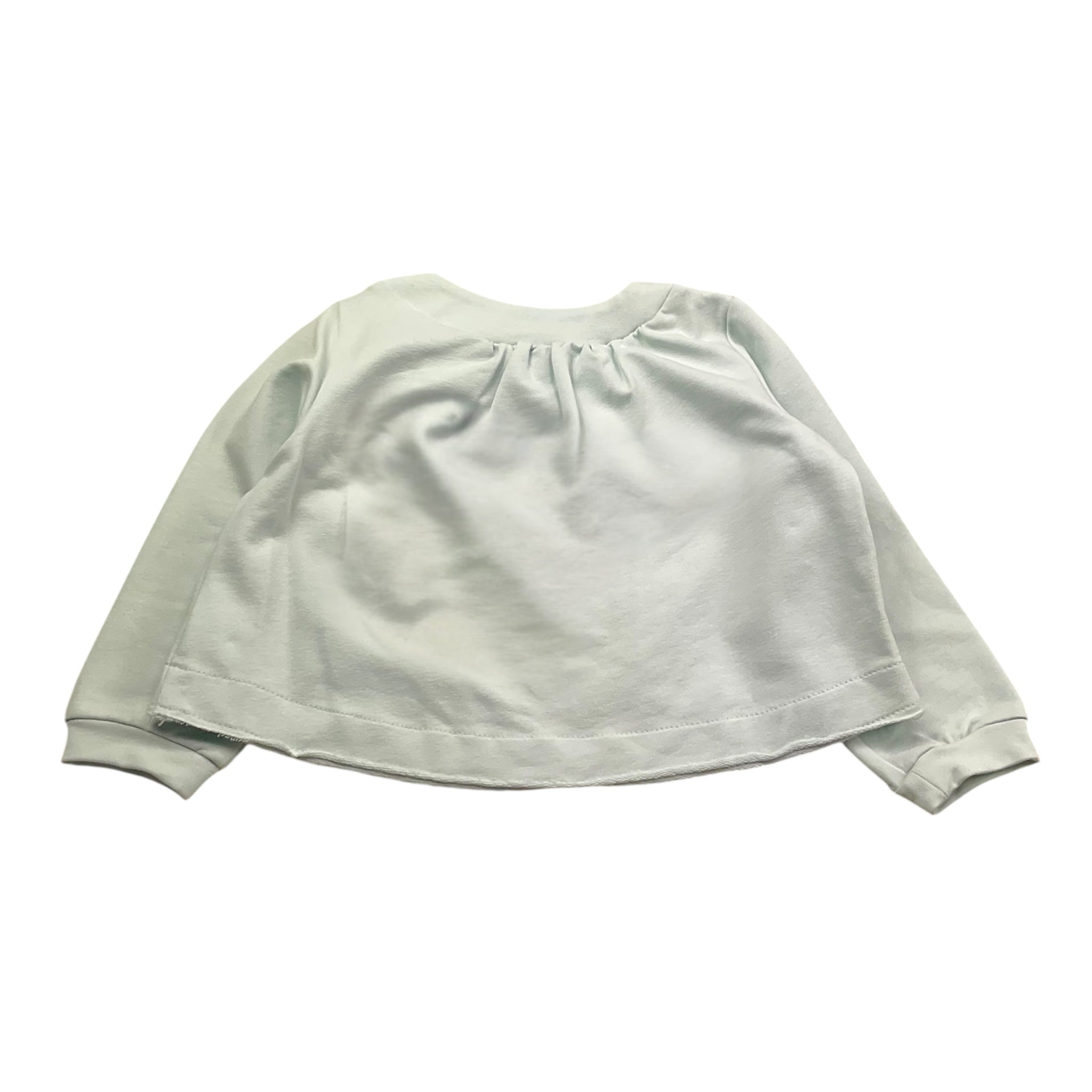 Lalalu' Cardigan Tinta Unita con Bottoni per Neonata CFL08G AZZURRO LALALU' 