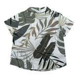 Lalalu' Camicia tinta unita Mezza Manica con Fantasia Bianco per Bambino CML350PBXJ BIANCO LALALU' 