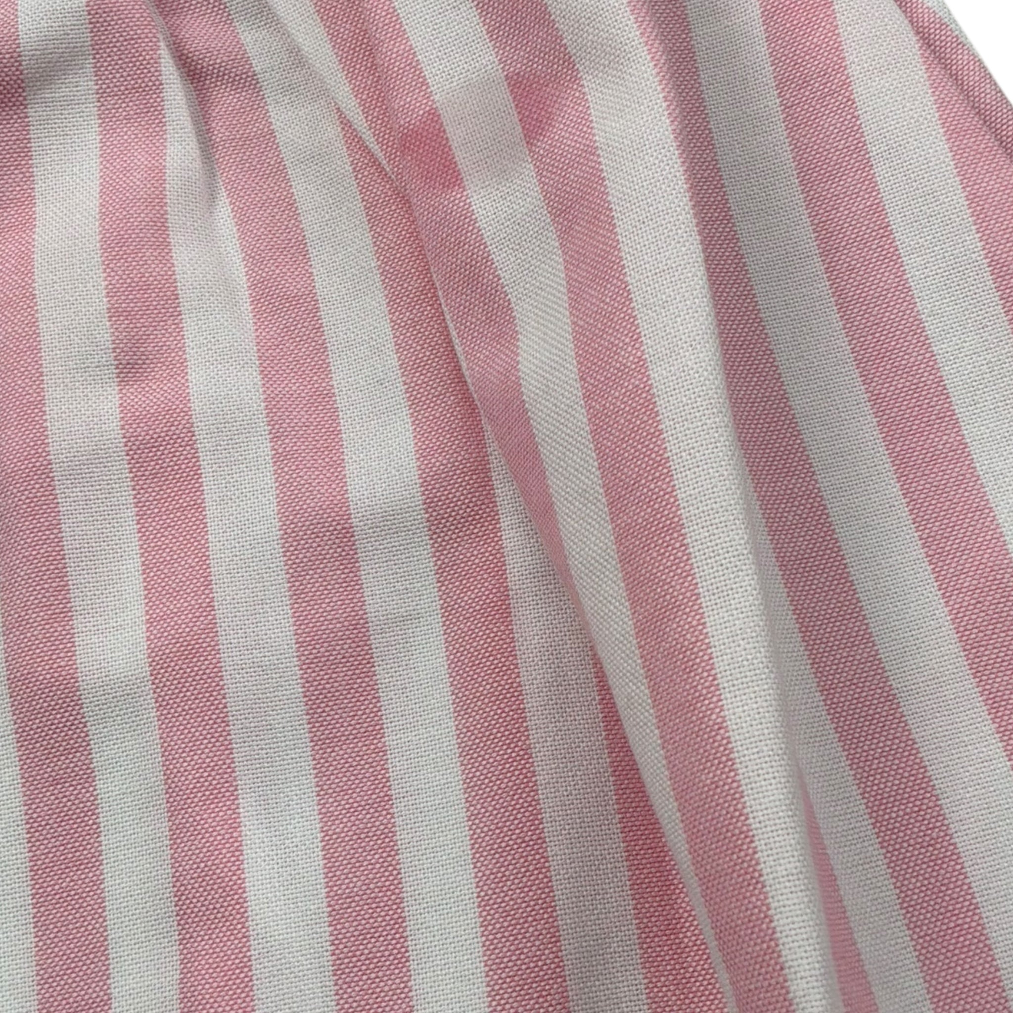 Laranjinha Pagliaccetto Bicolore con Fantasia A Righe per Neonata 92984V5837R57 BIANCO/ROSA LARANJINHA 