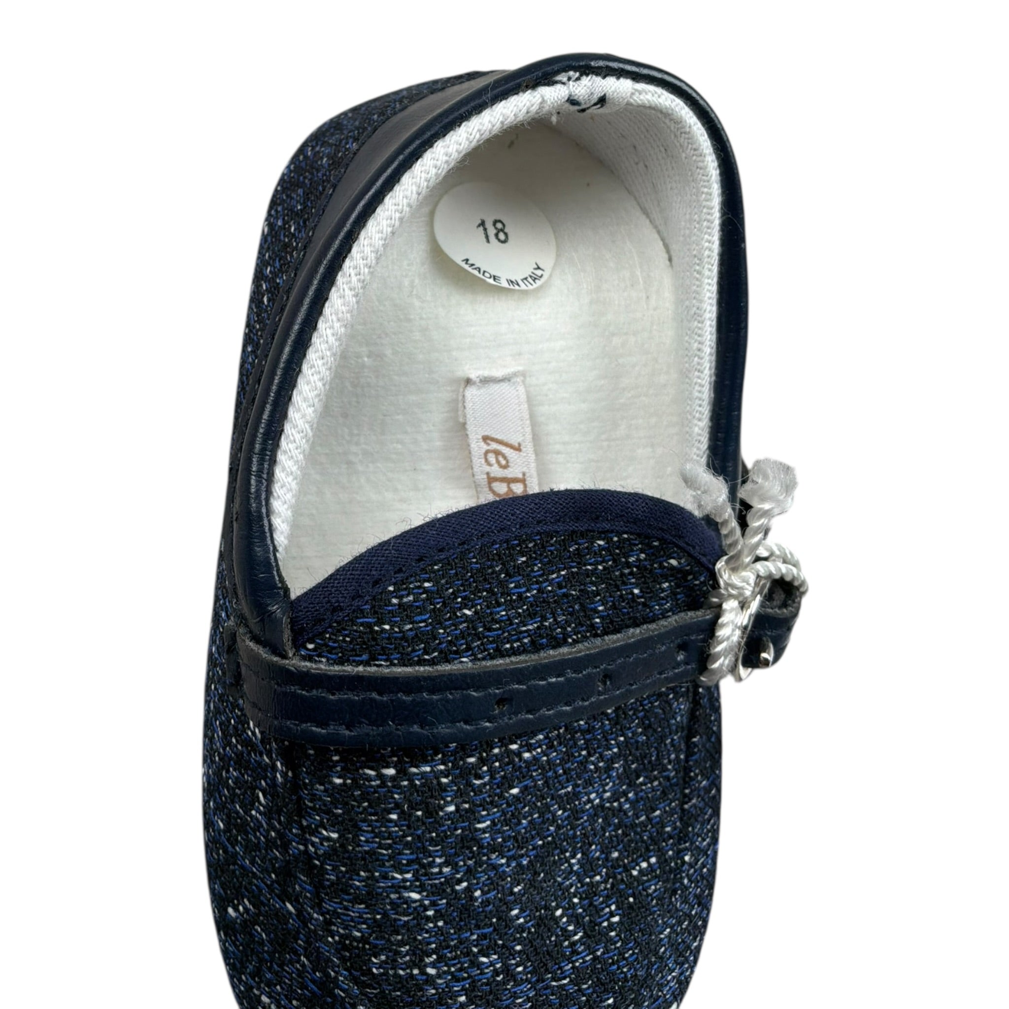 Le Bebe Mocassino Tinta Unita per Neonato LBB1904 BLU LE BEBE 