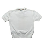 Le Bebe Polo Mezza Manica Tinta Unita per Neonato LBB4950 BIANCO LE BEBE 