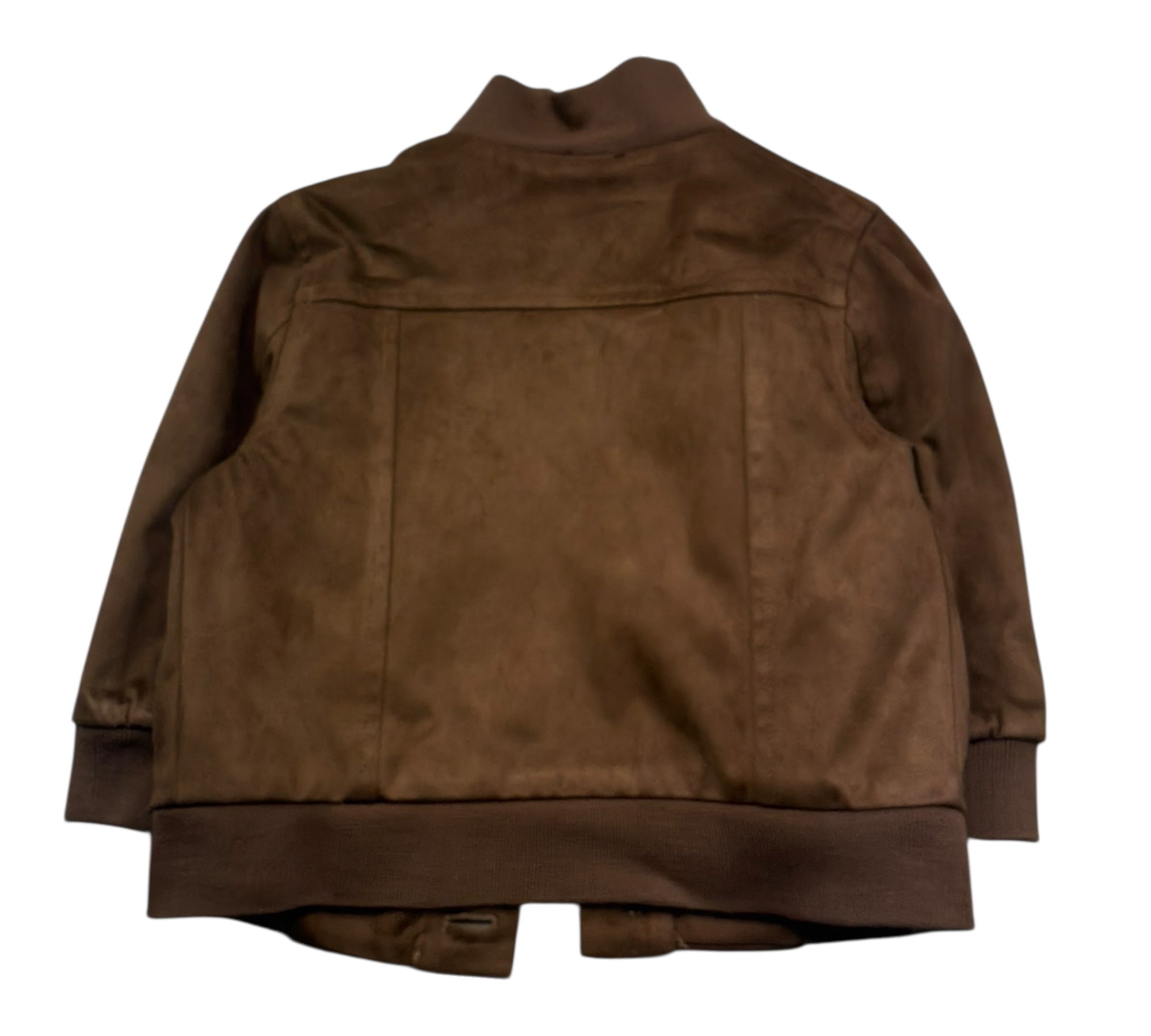 Le Bebe Giubbino Scamosciato Tinta Unita con Bottoni per Neonato LBB5384 MARRONE LE BEBE 