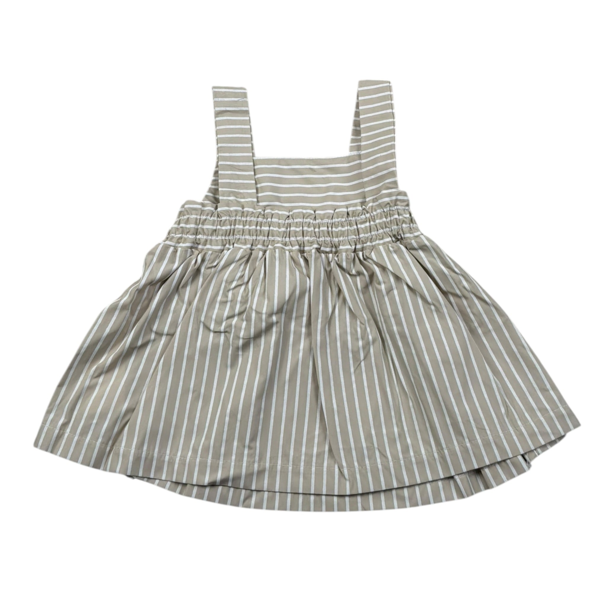 Le Bebe Top Giromanica Tinta Unita Fantasia A Righe per Bambina LBG5820J BEIGE LE BEBE 