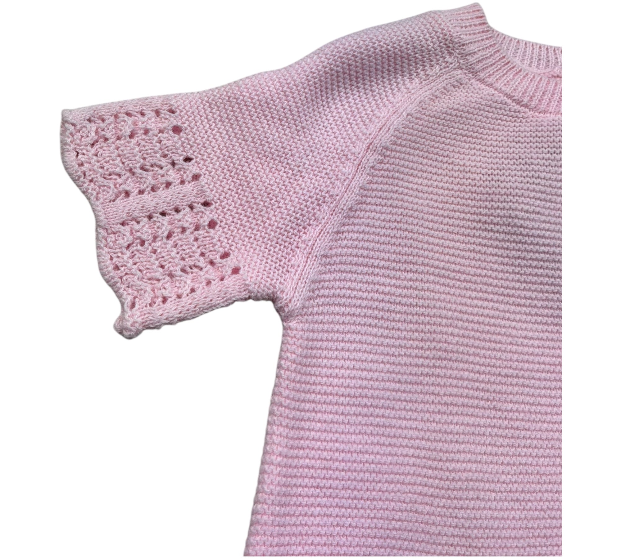 Le Bebe Pagliaccetto Mezza Manica Tinta Unita  per Neonata LBG6275 ROSA LE BEBE 