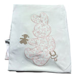Le Bebe Coperta Tinta Unita con Stampe per Neonata LBG6283 BIANCO LE BEBE 