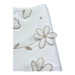 Le Bebe Coperta Tinta Unita con Ricami per Neonata LBG6307 BIANCO LE BEBE 