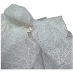 Le Bebe Gonna Tinta Unita con Ricami per Neonata LBG6395 BIANCO LE BEBE 