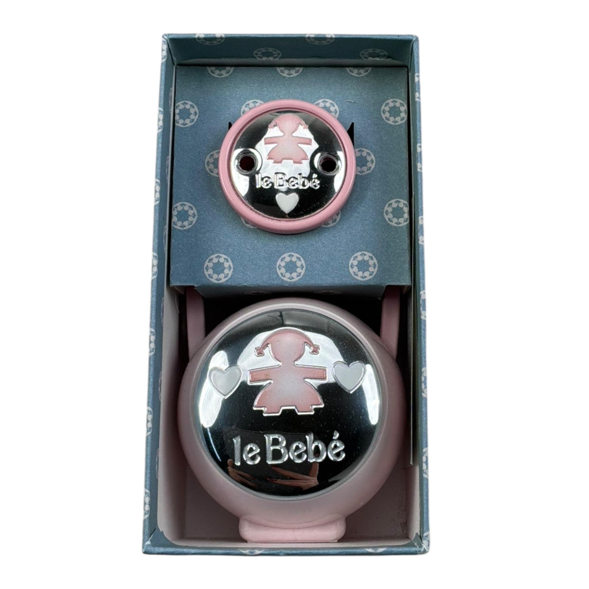 Le Bebe Portaciuccio Tinta Unita per Neonata LBK002 ROSA LE BEBE 