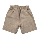 Le Bebe' Bermuda tinta unita con Elastico In Vita Beige per Neonato LBB4027 BEIGE LE BEBE' 