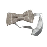 Le Bebe' Papillon tinta unita con Fantasia A Righe Beige per Neonato LBB4483 BEIGE LE BEBE' 