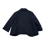 Le Bebe' Giacca tinta unita con Bottoni Blu per Neonato LBB4550 BLU LE BEBE' 
