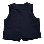 Le Bebe' Gilet tinta unita con Bottoni Blu per Neonato LBB4554 BLU LE BEBE' 