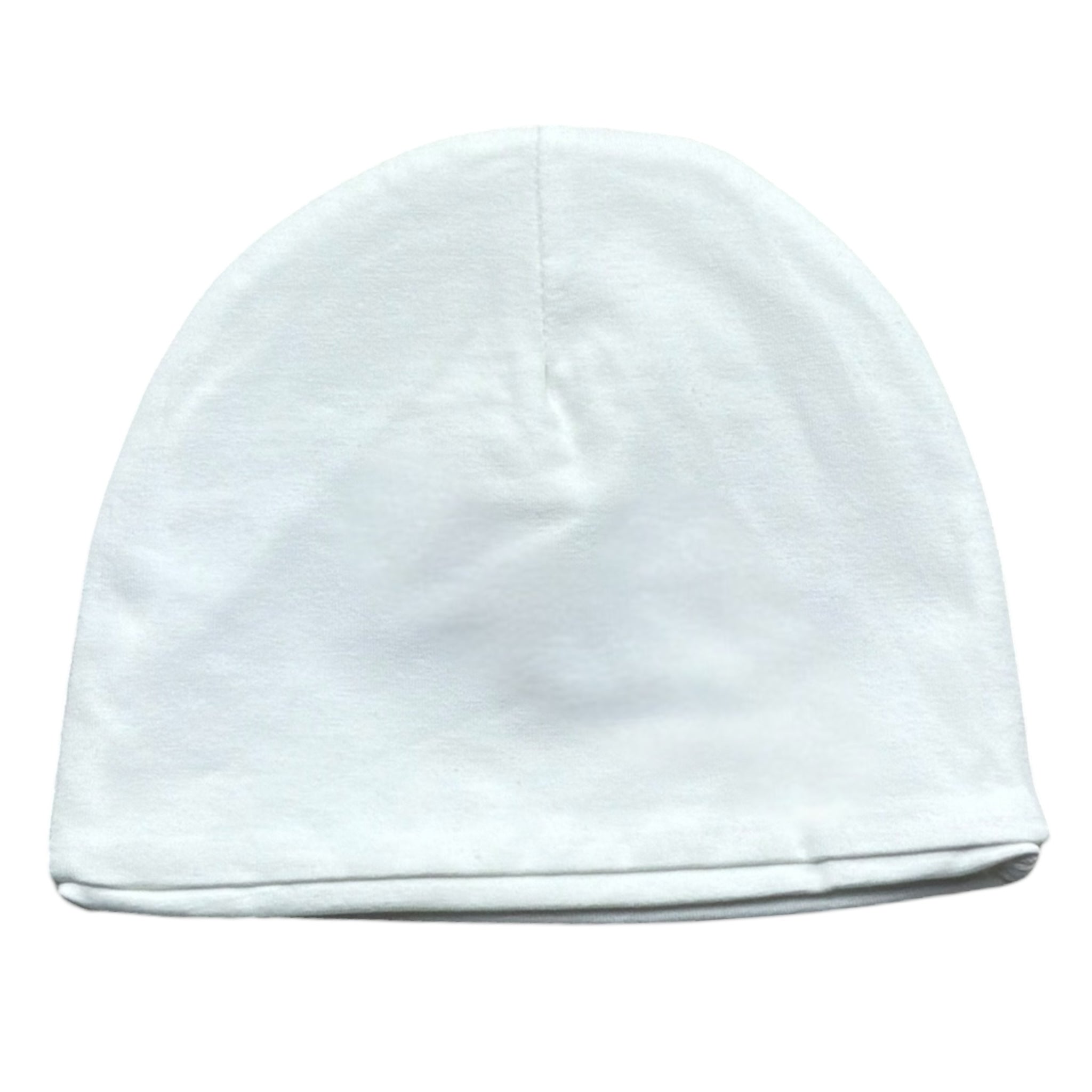 Le Bebe' Cappello Tinta Unita con Stampa per Neonato LBB5263 BIANCO LE BEBE' 