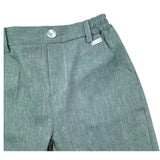 Le Bebe' Pantalone Tinta Unita con Elastico In Vita per Neonato LBB5341 VERDE LE BEBE' 