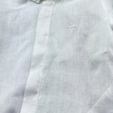 Le Bebe' Camicia Tinta Unita per Neonato LBB5349 BIANCO LE BEBE' 