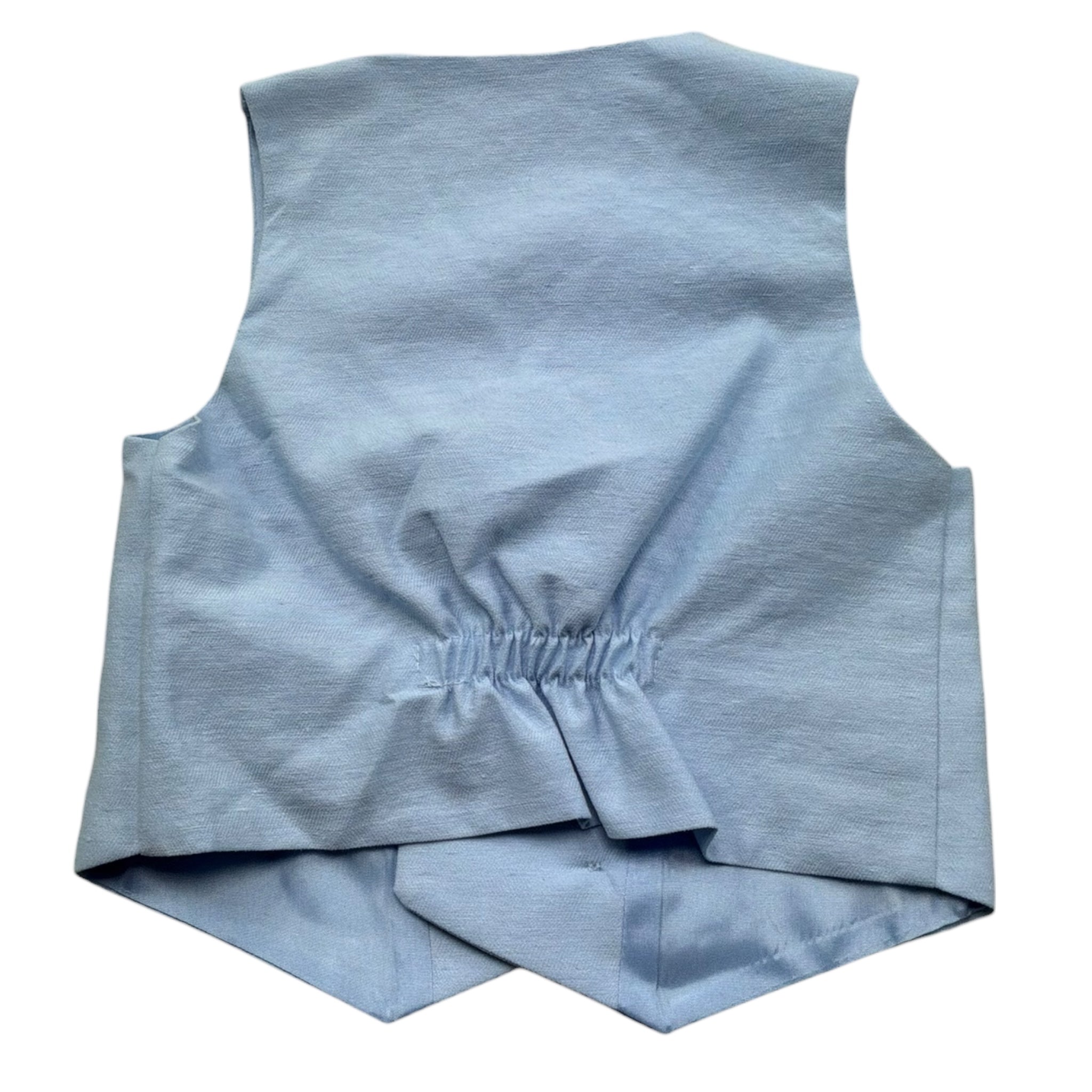 Le Bebe' Gilet Tinta Unita per Neonato LBB5354 AZZURRO LE BEBE' 