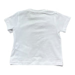 Le Bebe' T-Shirt Girocollo Tinta Unita con Stampa per Neonato LBB5411 BIANCO LE BEBE' 