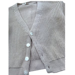 Le Bebe' Cardigan Tinta Unita con Bottoni per Neonato LBB5417 SABBIA LE BEBE' 