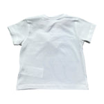 Le Bebe' T-Shirt Girocollo Tinta Unita con Stampa per Neonato LBB5419 BIANCO LE BEBE' 