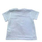 Le Bebe' T-Shirt Girocollo Tinta Unita con Stampa per Neonato LBB5423 BIANCO LE BEBE' 