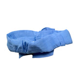 Le Bebe' Fascia Tinta Unita con Fiocco per Neonata LBG6414 AZZURRO LE BEBE' 