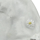 Le Coconne Cappello Tinta Unita con Ricami per Neonata LCN1411 BIANCO LE COCONNE 