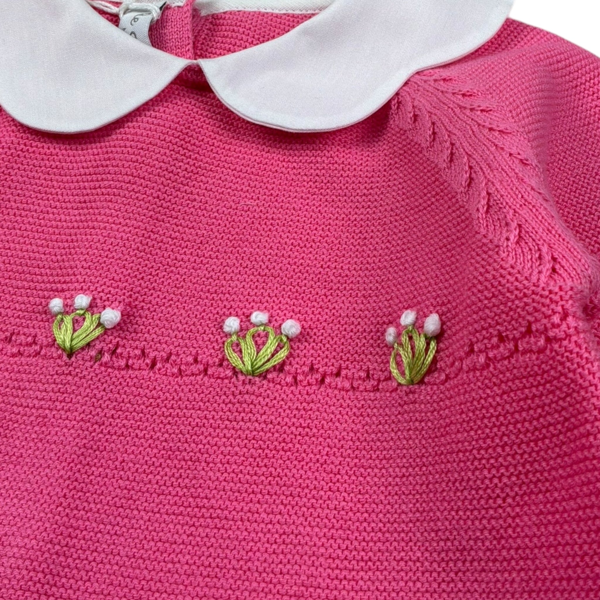 Le Coconne Completo 3 Pezzi Maglia-Pantalone-Cappello per Neonata LCN2440 FUXIA LE COCONNE 