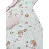 Le Piccoline Del Cuore Completo 3 Pezzi Pagliaccetto-Cappello-Babbucce per Neonata EOEO BIANCO LE PICCOLINE DEL CUORE 