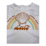 Levi'S Completo 2 Pezzi T-Shirt-Pantalone Bicolore per Neonata 1EK0666 BIANCO/BLU LEVI'S 