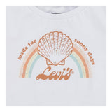 Levi'S Completo 2 Pezzi T-Shirt-Pantalone Bicolore per Neonata 1EK066 BIANCO LEVI'S 