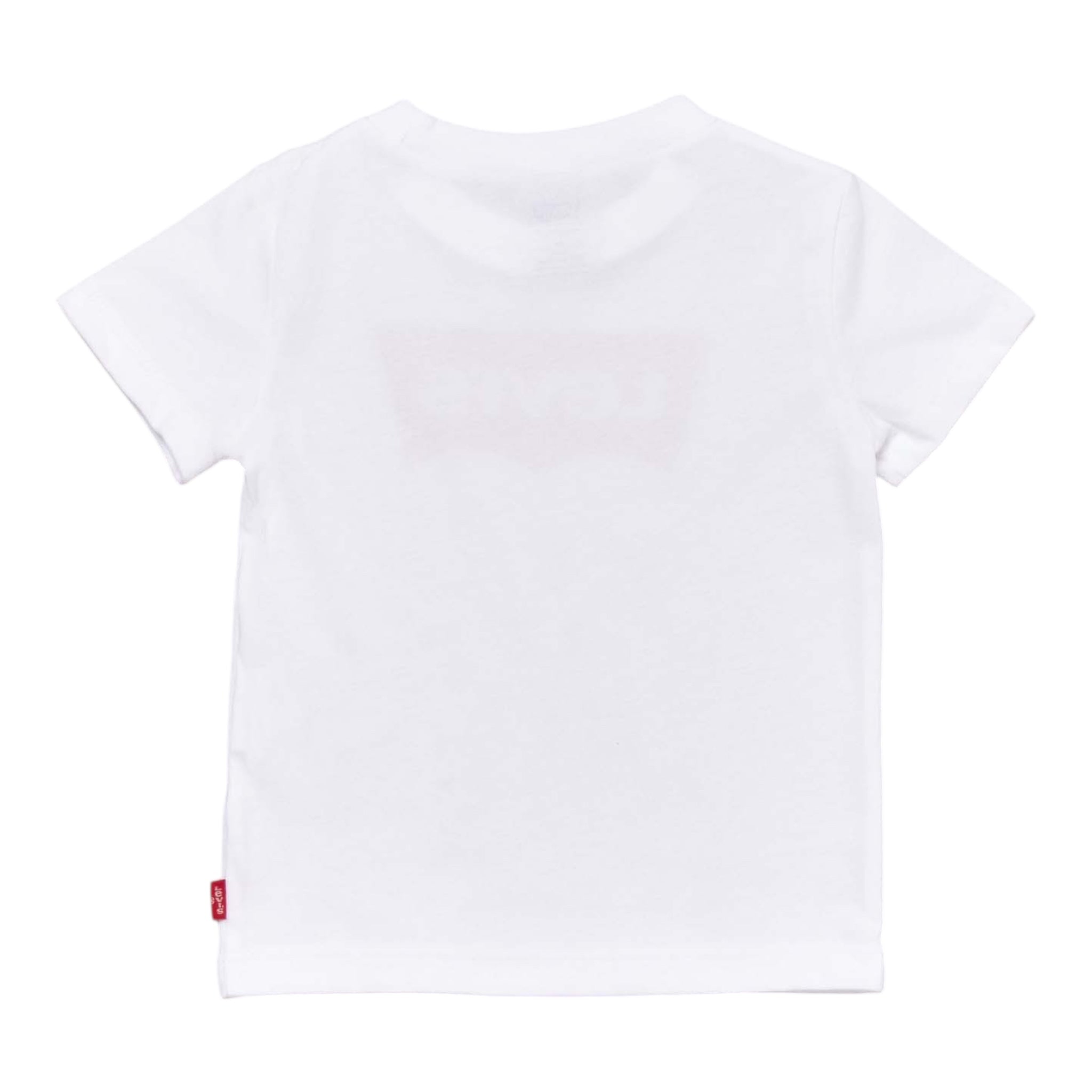 Levi'S T-Shirt Girocollo Tinta Unita con Logo per Neonato 6E8157 BIANCO LEVI'S 