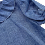 Little Bear Camicia Tinta Unita Mezza Manica per Neonata 8228 BLU LITTLE BEAR 