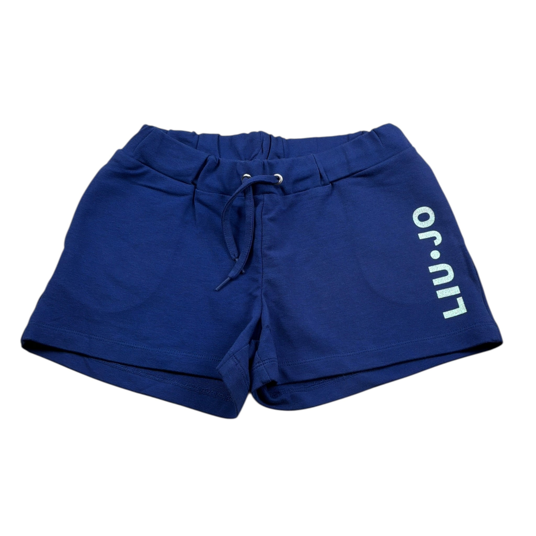 Liu Jo Short Tuta tinta unita con Logo Blu per Bambina GA1124 BLU LIU JO 