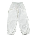 Liu Jo Pantalone Tinta Unita con Elastico In Vita per Bambina GA5027X BIANCO LIU JO 