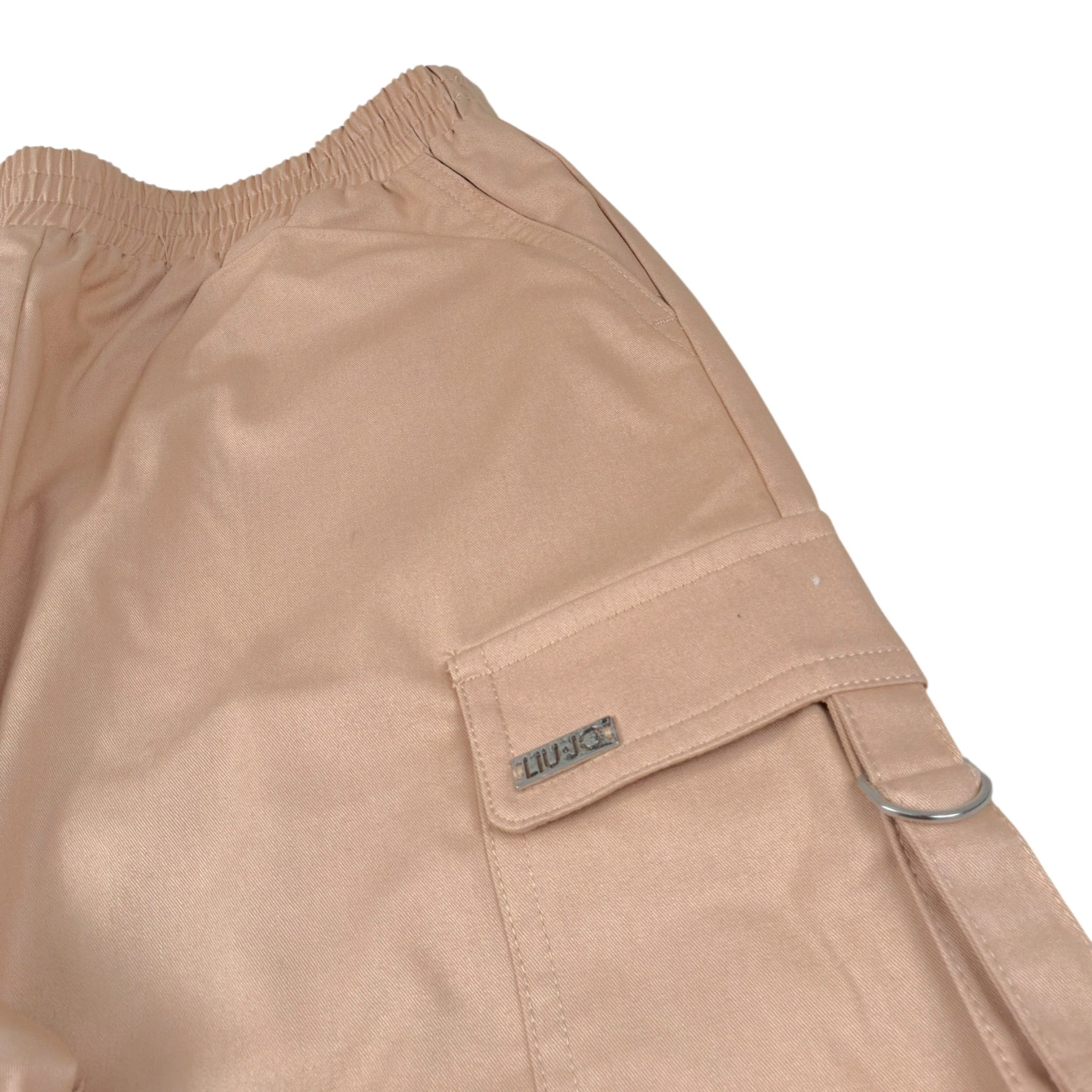 Liu Jo Pantalone tinta unita con Elastico In Vita Beige per Bambina GA5027XX BEIGE LIU JO 