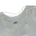 Liu Jo Abito Mezza Manica tinta unita Argento per Bambina GA5039XXX ARGENTO LIU JO 
