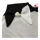 Liu Jo Top Giromanica Modello Camicia Bicolore per Bambina GA5065 BIANCO/NERO LIU JO 