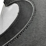 Liu Jo T-Shirt Girocollo Tinta Unita con Applicazione per Bambina GA5067 NERO LIU JO 