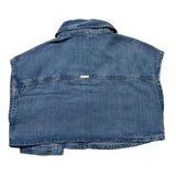 Liu Jo Camicia Giromanica In Denim  per Bambina GA5103 BLU LIU JO 