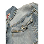 Liu Jo Giubbino In Denim Tinta Unita per Bambina GA5180XXX AZZURRO LIU JO 