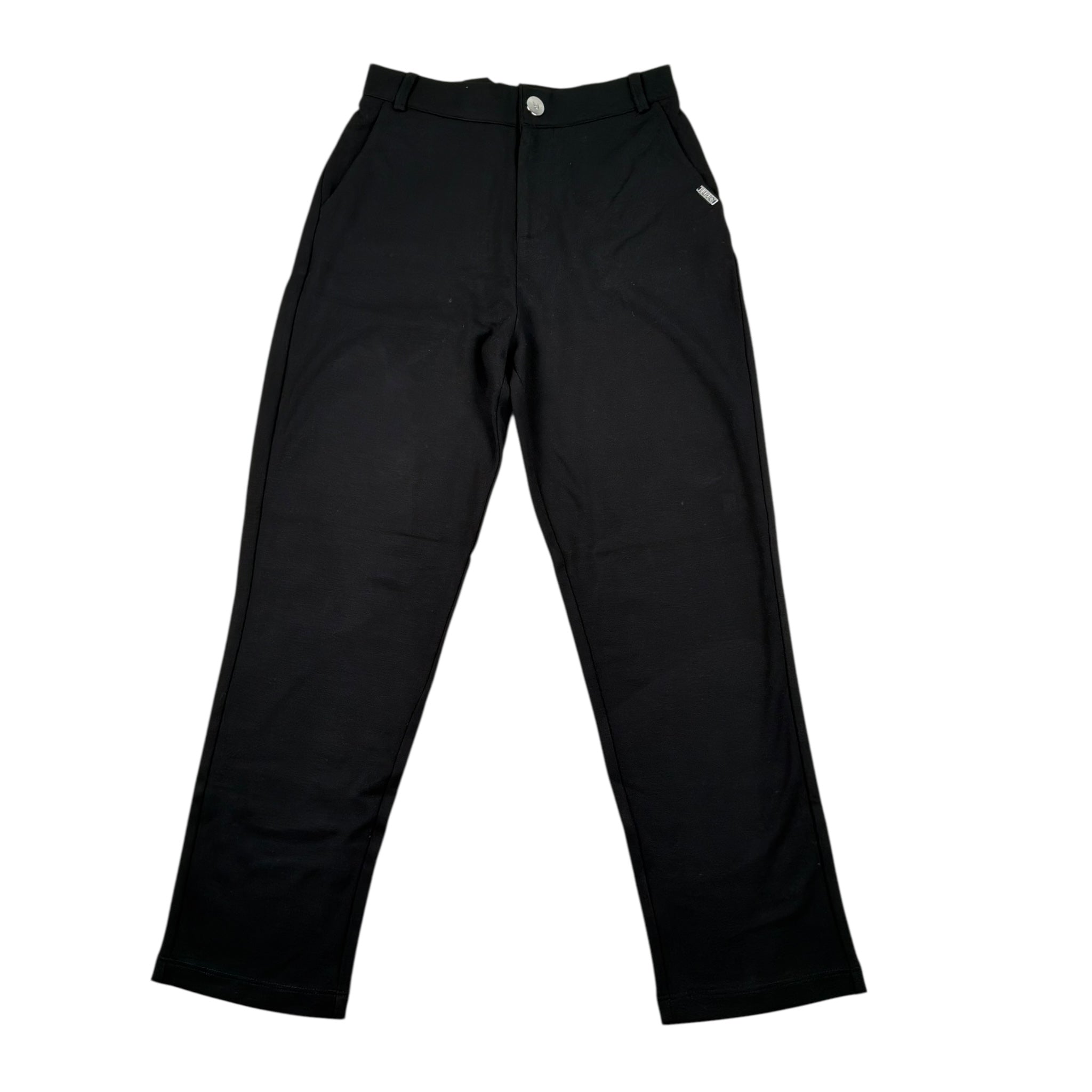 Liu Jo Pantalone Tinta Unita con Elastico In Vita per Bambina GA5186X NERO LIU JO 
