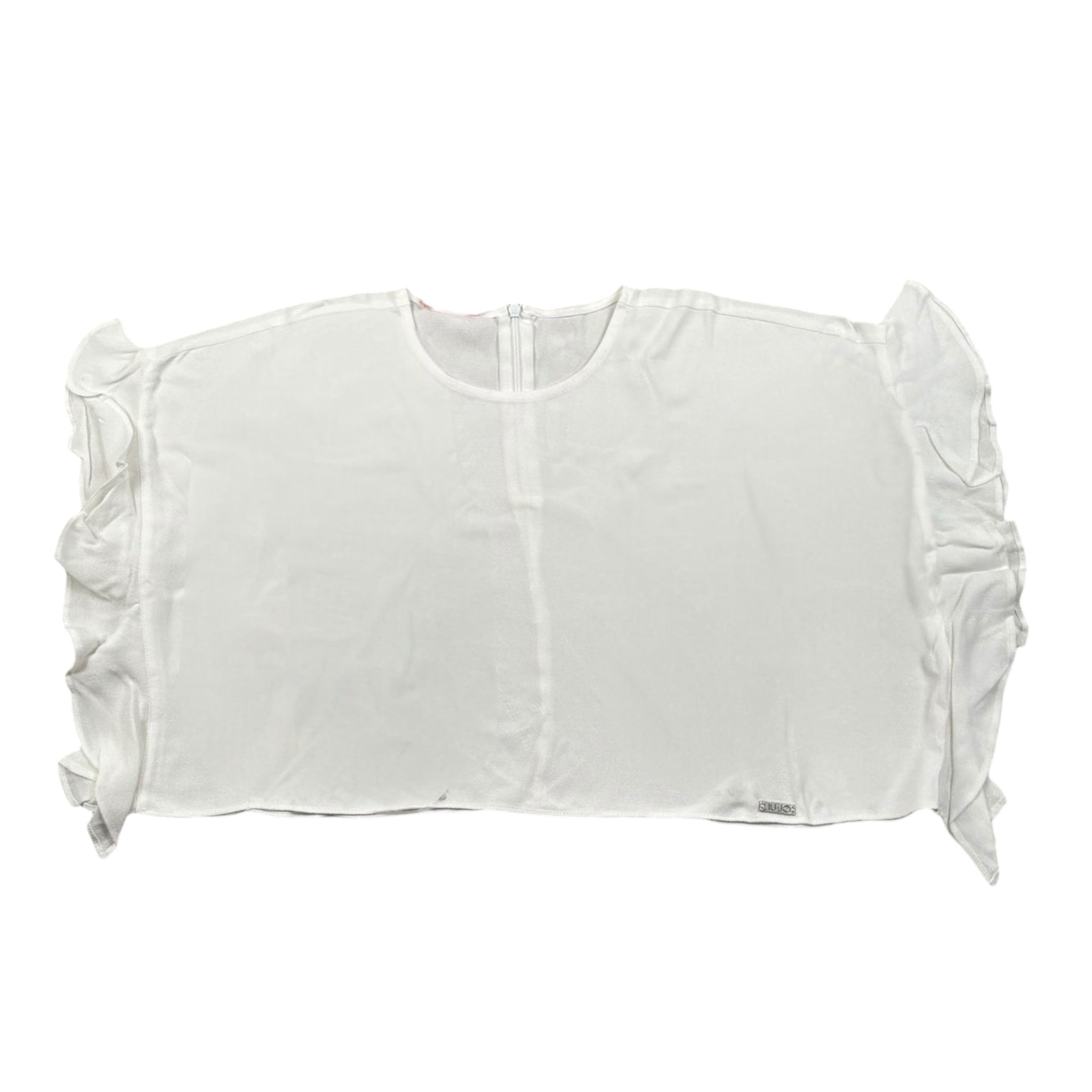 Liu Jo Camicia Mezza Manica Tinta Unita per Bambina GA5201 BIANCO LIU JO 