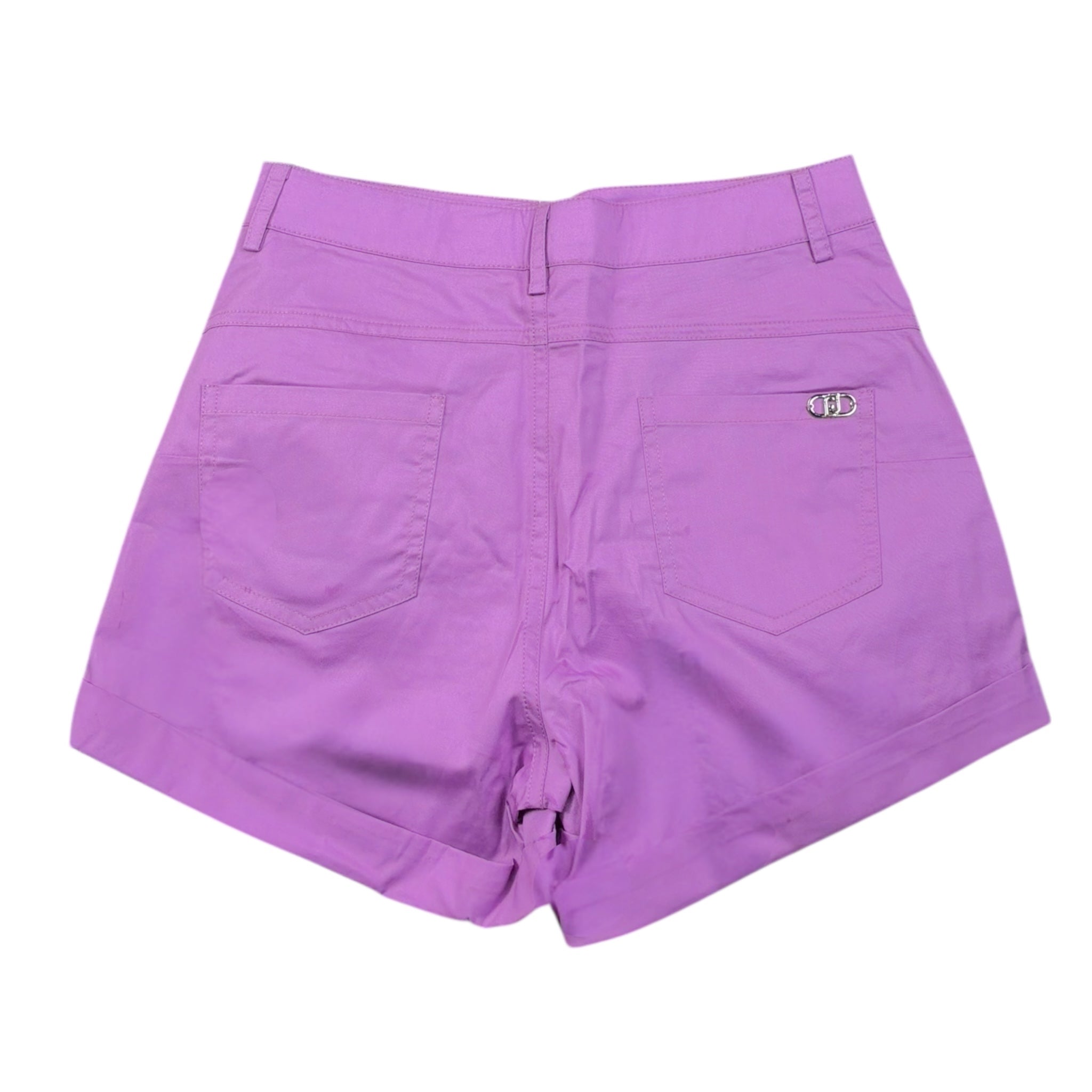 Liu Jo Short Tinta Unita con Brillantini per Bambina GA5204 VIOLA LIU JO 