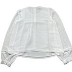 Liu Jo Camicia Manica Lunga Tinta Unita per Bambina GF3198 BIANCO LIU JO 
