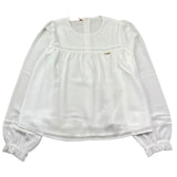 Liu Jo Camicia Manica Lunga Tinta Unita per Bambina GF3198 BIANCO LIU JO 