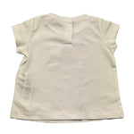 Liu Jo T-Shirt Girocollo Tinta Unita con Stampa per Neonata HA5062 BIANCO LIU JO 